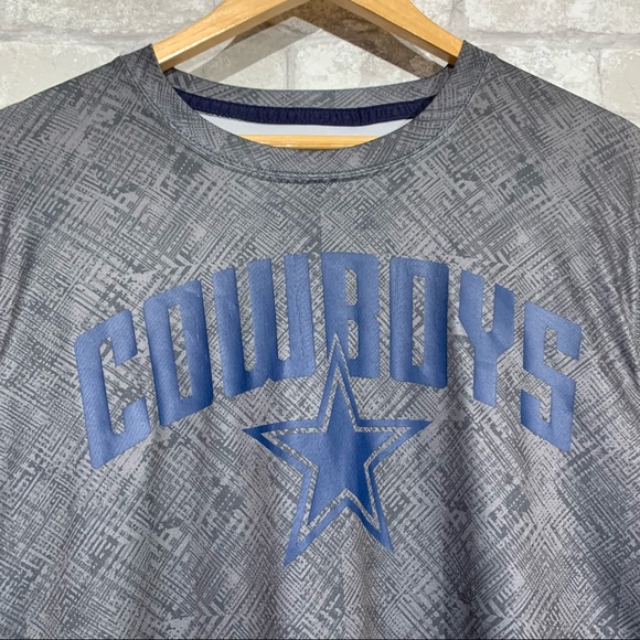 DALLAS COWBOYS ATHLETIC TOP. SHORT SLEEVE. CREWNECK. MENS XL - Picture 3 of 5